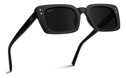 Wmp Eyewear - Gafas De Sol Polarizadas Cuadradas Retro De Fo
