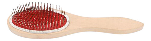 Peine Madera Acero Desenrollante Peluca Extensiones