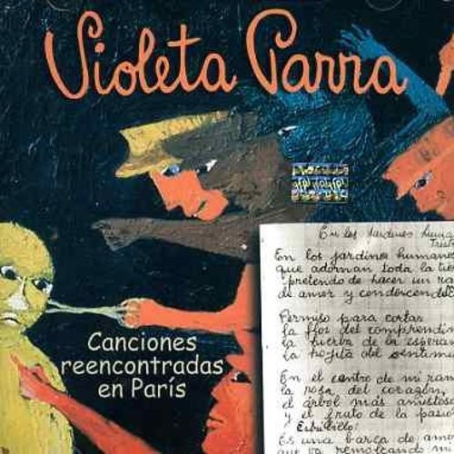 Violeta Parra Canciones Reencontradas En Paris Cd Importado