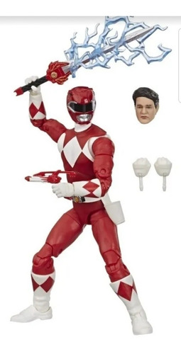 Red Ranger Power Rangers Lightning Collection Detalles Empaq (Usado)