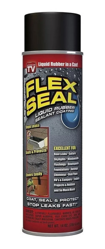 Flex Seal Americano Color Negro 396g Sellador Spray Original
