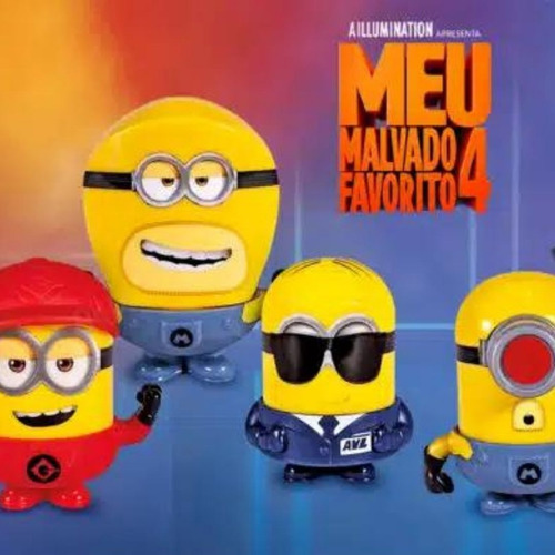 Coleção Completa Meu Malvado Favorito 4 Minions - Mcdonald's