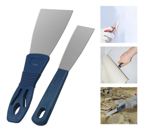 Juego De 2 Cuchillos Para Masilla De Acero De Alto Carbono