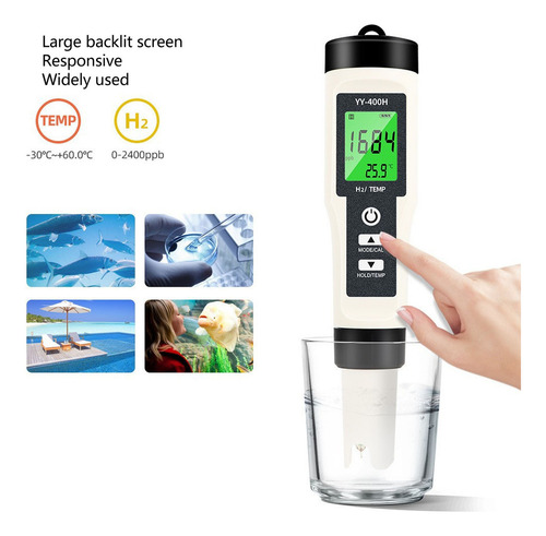 Analizador Digital De Hidrógeno H2 Meter, Analizador De Agua