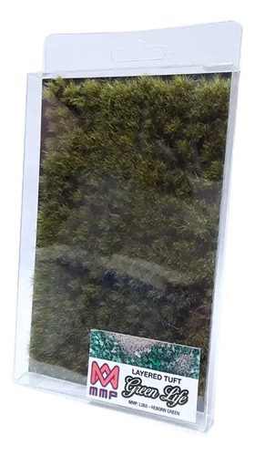 Diorama Pasto Estático Mechones Tuft 2/6mm Verde Renacido