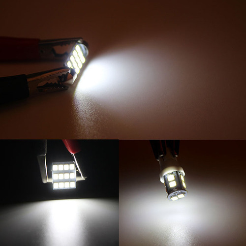 20pzs Focos Coche Luz Interior Led T10 31mm 42mm 6000k
