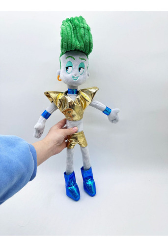 2pcs Trolls 3 Boneca De Veludo E Folheado Brinquedo De