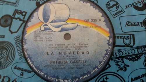 Vinilo Single De Patricia Caselli La Novedad (o-40