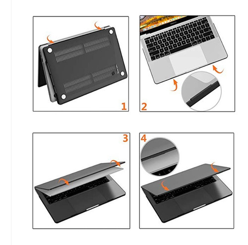 Imagen 7 de 10 de Protector Acrílico Compatible Macbook Pro 13 Pulgadas A1706
