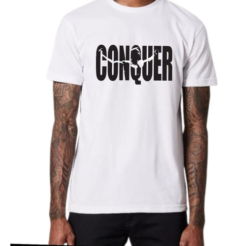 Remera - Conquer Arnold - Gym / Exclusivo / Diseño Único