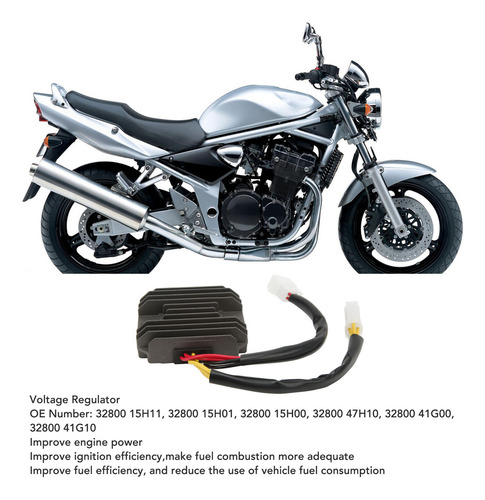 Regulador De Voltagem Suzuki Bandit 1250sgsf1250s 12v