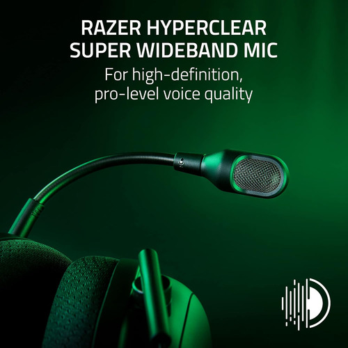 Auriculares Razer Gamer Blackshark V2 Pro Inalambricos Ne...