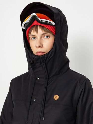 Campera De Snowboard Ski Volcom Bolt Mujer 10k Negro S