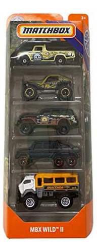 Matchbox Mbx Wild Ii 5-pack