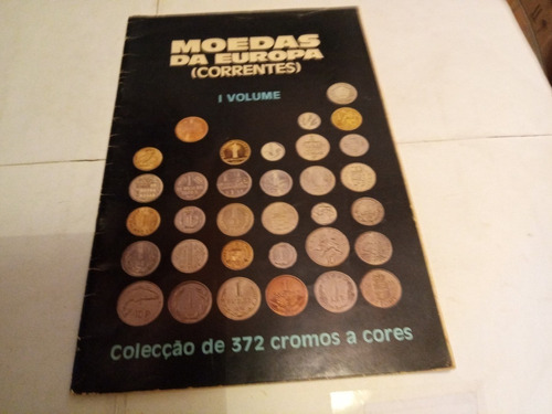 Álbum - Moedas Da Europa (correntes) - Vol. 1 - Ed. A. Gomes