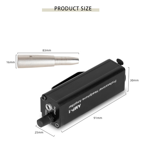 Convertidor De Audio De Oído A Monitor. Conector Intraural D