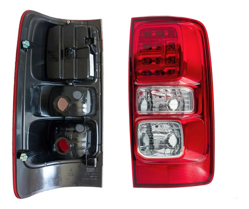 Faro Trasero Chevrolet S-10 2016 Al 2019 Con Led Original