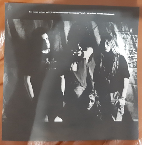 Lp Benediction - Subconscious Terror - C/ Encarte Excelente (Usado)