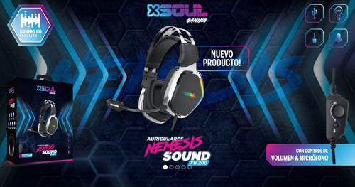 Auricular Gamer Pc Ps4 7.1 Luces Led Rgb Microfono Play Ps5