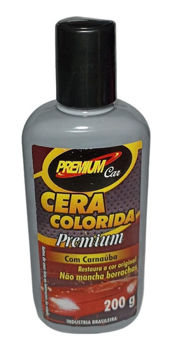 10 Ceras Automotiva Color Premium Carnaúba Lubsil Colorida
