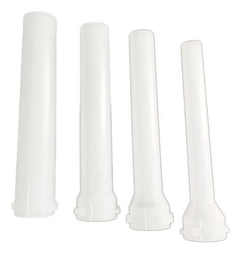 Set De 4 Tubos Embutidos Fiambre Entrada Espiral Molino Elec