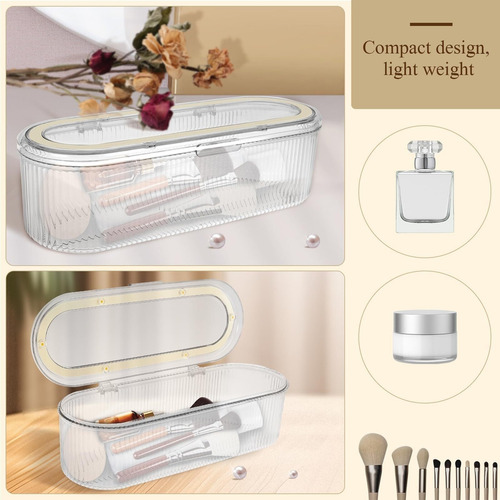 Caja De Almacenamiento Joyería De Acrílico, Joyero