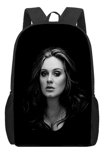 Mochilas Con Estampado 3d Adele Adkins For Niñas, Niños Y N