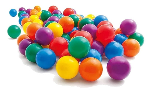 Imagen 3 de 5 de 100 Piezas Pelotitas Plasticas Chicas Para Pelotero Intex