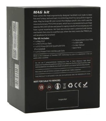 Smok Mag Kit Con 225 W Caja Mod - Black
