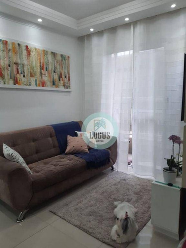 Imagem 2 de 10 de Apartamento Com 2 Dormitórios À Venda, 50 M² Por R$ 230.000,00 - Vila Gonçalves - São Bernardo Do Campo/sp - Ap1759