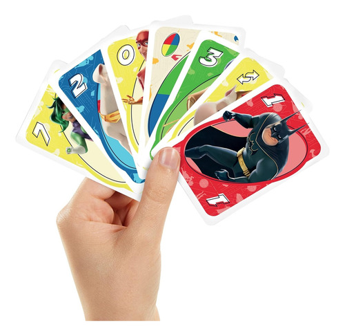 Uno Junior Dc League Of Superpets - Juego De Cartas Para Niñ