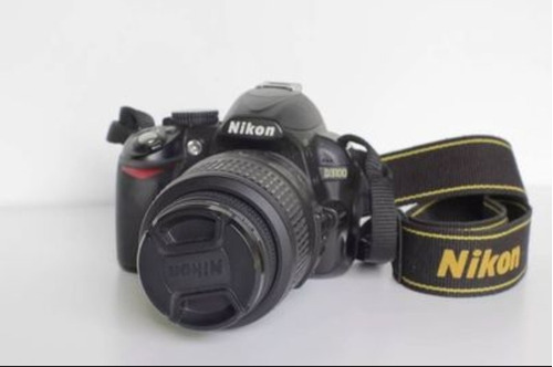 Cámara Nikon D3100 Dsrl Tripode Flash Bolso 2 Bat Permuto 