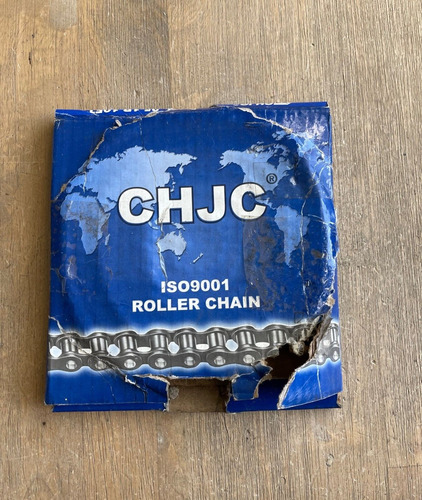 Chjc Ansi 25-1r 10' Roller Chain #25 Chain New Ssm