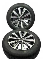 Comprar Set 2 Rines Toyota Avanza R16 5-100 Llantas Nuevas Dunlop