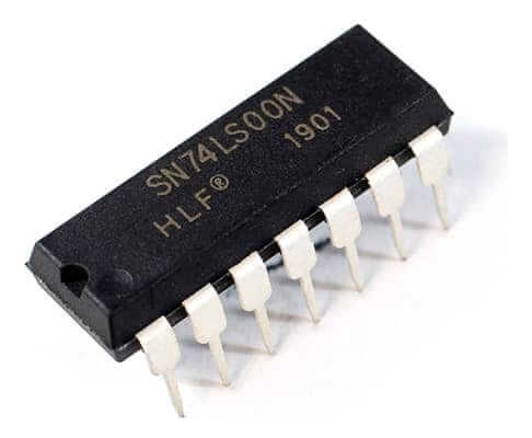10pz 74ls00 Compuerta Nand Sn74ls00n