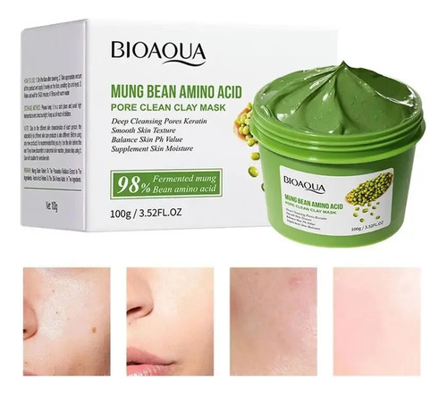 Mascarilla Facial Bioaqua De Frijol Mungo