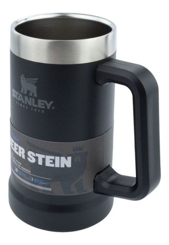 Imagem 8 de 8 de Caneca Térmica De Cerveja Chopp Stanley Original 709ml Preta