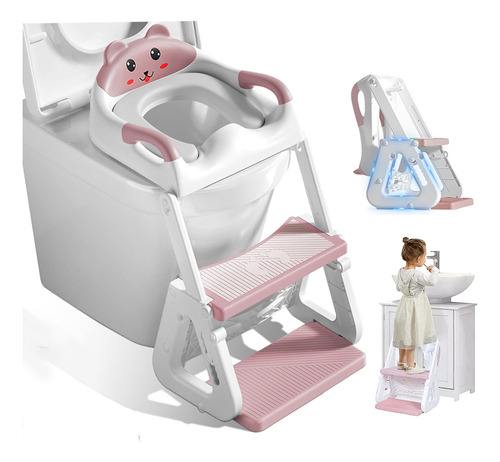 Baño Asiento Entrenador Adaptador C/ Escaleras Infantil