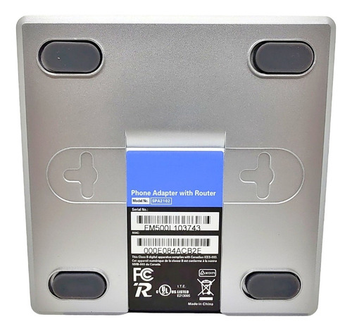 FxS Linksys Ata Voip PAP2t-NA de 2 puertos