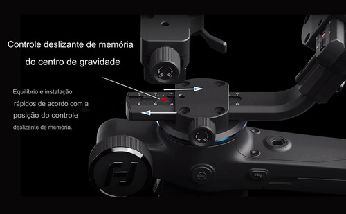 Estabilizador Gimbal Scorp Para Câmera 3 Axis + Acessórios