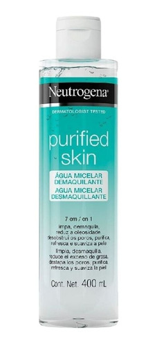 Neutrogena Purified Skin Agua Micelar 7 En 1 400 Ml