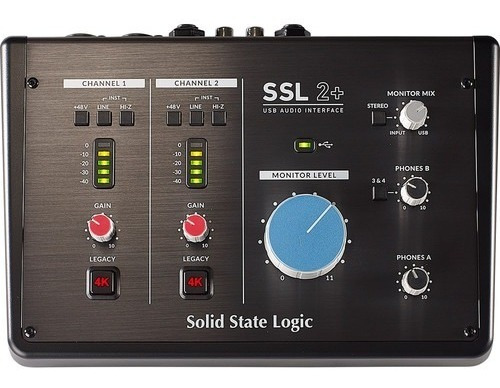 Imagen 1 de 2 de Interface De Audio Usb Solid Stage Logic Ssl2+ 2x4