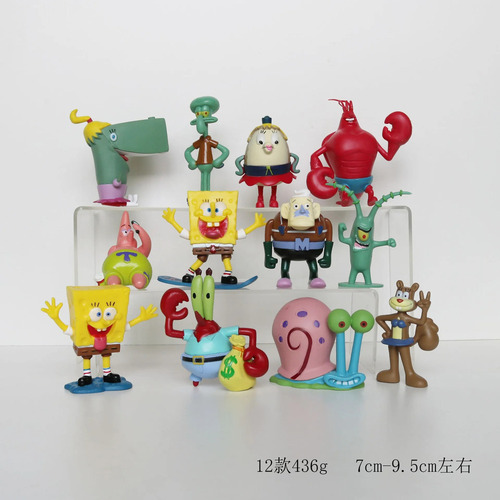 Wj Sroje Juego De 12 Muñecos De La Colección De Figuras De