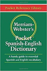 Merriam-webster Español - Inglés Libro De Bolsillo Diccionar