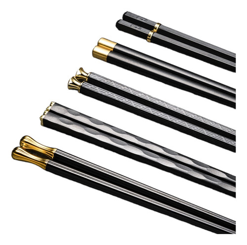 5 Pares Palillos Chinos Premium Para Sushi Otemoto Hashi