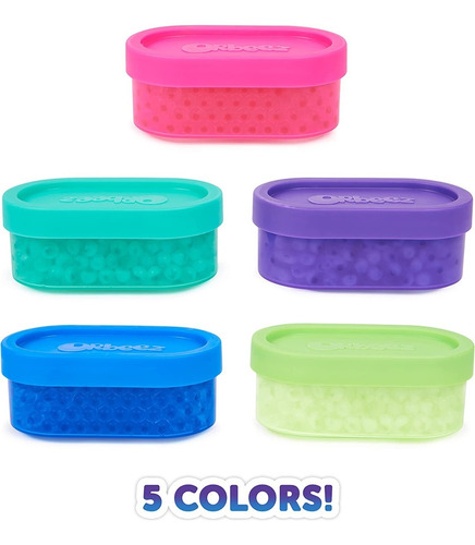 Orbeez Multipack 2000 Bolas De Gel En 5 Envases Sensorial