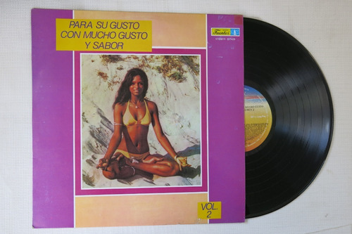 Vinyl Vinilo Lp Acetato Con Mucho Gusto Sabor Cumbia Salsa