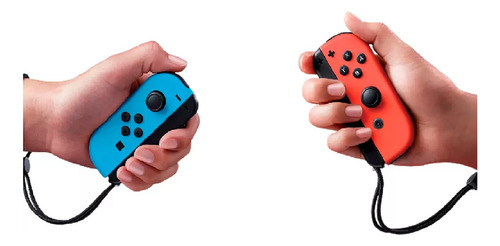Nintendo Switch Joy-con L/r Neón Azul Y Rojo