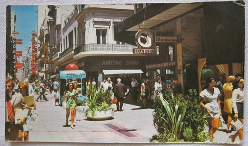 Antigua Postal Peatonal Buenos Aires Agencia Onda  1977