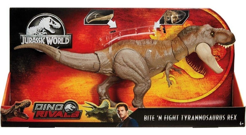 Tyrannosaurus Rex Jurasico World Bite - Lucha